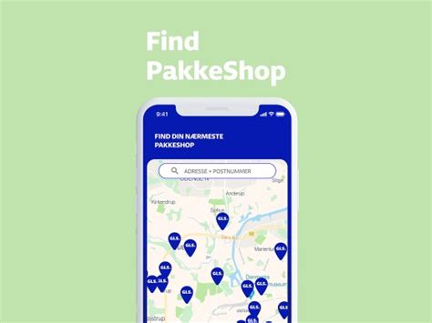 Search and locate with GLS: find your ParcelShop 